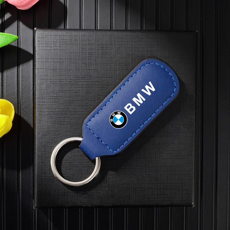 Leather Car Keychain Keyring Anti-Loss Key Holder Gift For BMW 1 2 3 4 5 7 Series X1 X3 X4 X5 X6 X7 F10 F20 F30 G20 G30 F15 F16 pdzr82