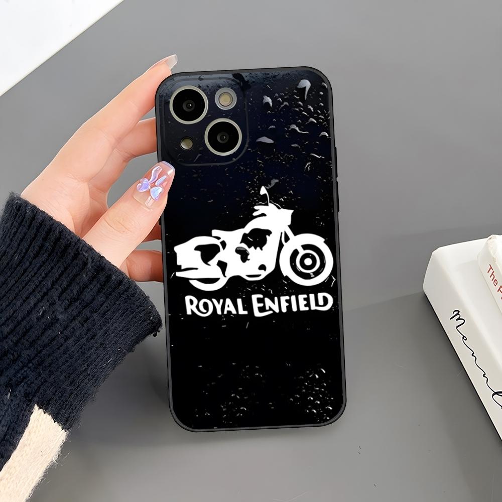 Чехол для телефона R-Royals E-Enfields Для iPhone 17 Air 15 Pro Max 14 Pro 16 Plus 12 13 11 Xr X Xs 8 7 Plus Задняя крышка
