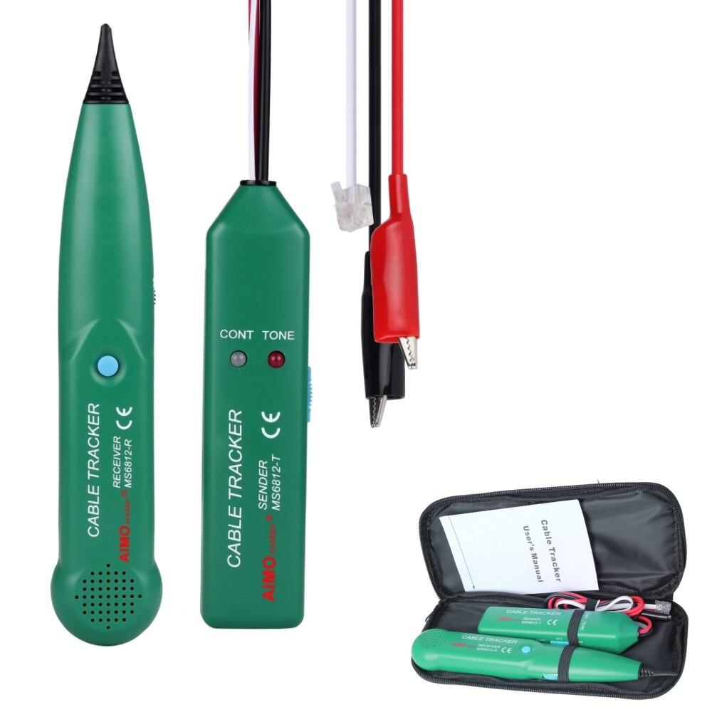 Тестер кабельного трекера, профессиональный детектор линии LAN, UTP STP, трассировщик телефонных проводов, точка останова, местоположение, диагностический тон