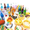10 шт. Случайная мини-индивидуальная упаковка Сюрприз Слепой пакет Кавайная бутылка Модель еды Детские сувениры для вечеринки по случаю дня рождения Подарки