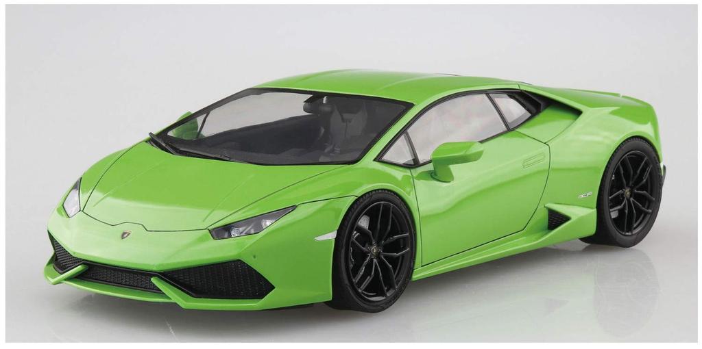 Aoshima Bunka Kyozaisha The Supercar Series Lamborghini Huracan 2014 Пластиковая модель 1/24 №3 LP610-4