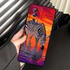 Мультяшные Аниме Животные Для Xiaomi Redmi 12 13C 12C 13 10C 9T A2 9A 9C 7A Note 10S 8T 10 9 8 Pro 4G 5G Черный Чехол Для Телефона