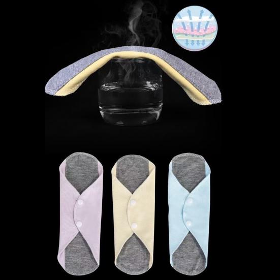 Многоразовые водонепроницаемые прокладки от недержания с асептической технологией на основе графена, моющиеся, менструальные тканевые прокладки для ухода за пожилыми