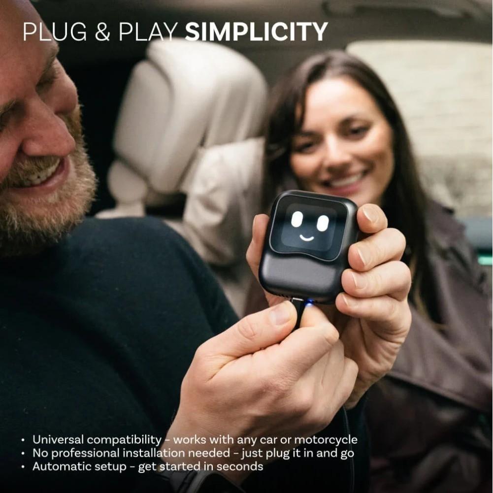OTTOCAST Nano AI BOX Беспроводной адаптер Carplay Android Auto Android 13 QCM6225 8+128GB Голосовое управление Видеобокс