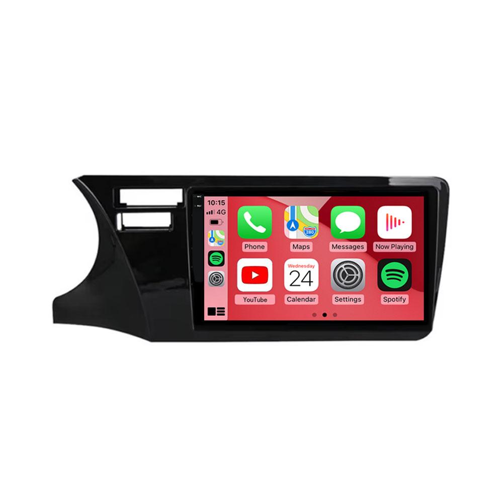 Android 14 Carplay Auto 4G+WIFI Car Radio For Honda City 2014 2015 2016 2017 GPS Navigation Multimedia Video Player Stereo Audio