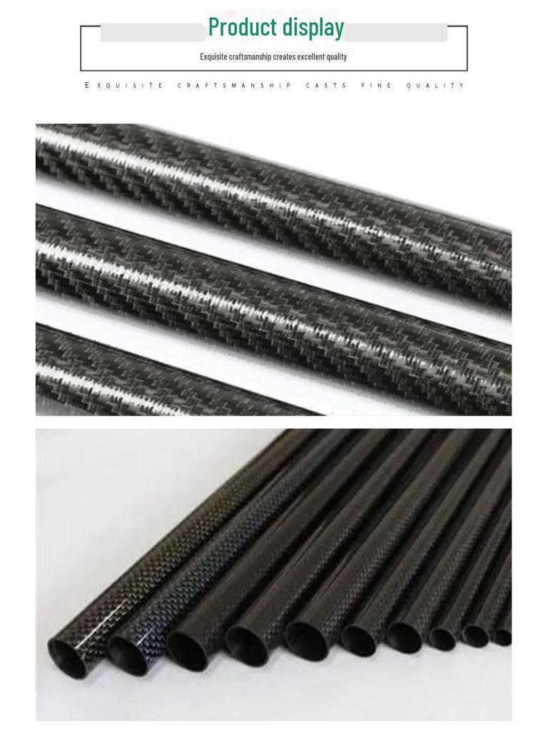 Карбоновая долина: Круглые и специальные трубы из углеродного волокна