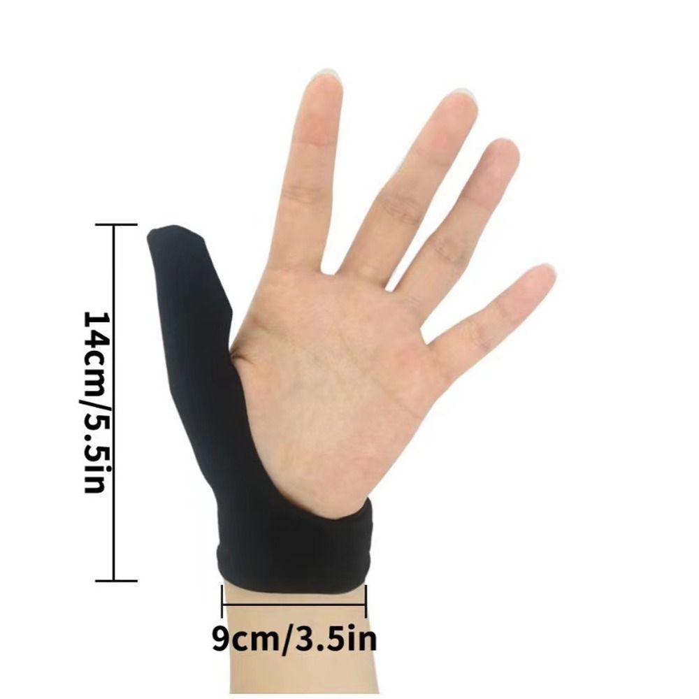 Anti-slipping Bowling Thumb Glove Breathable Bowling Protective Gloves Bowling Gloves  Unisex