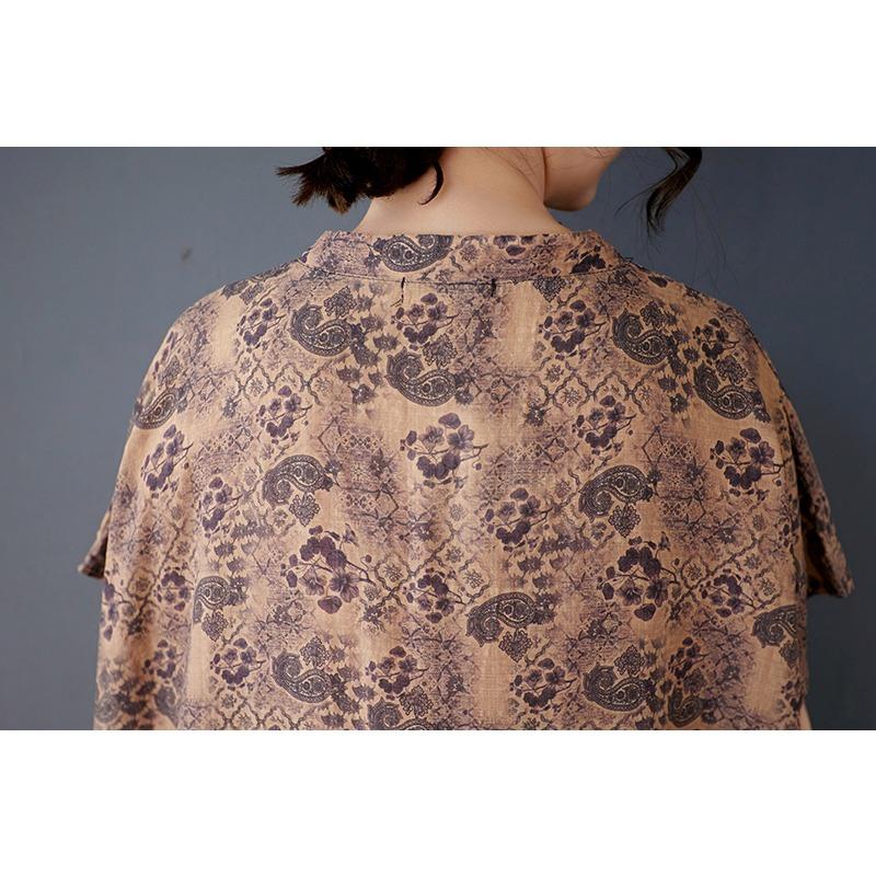 DIMANAF 2025 Summer Plus Size Dress Women Casual Linen Dress Loose Basic Cotton Vintage Long Dress