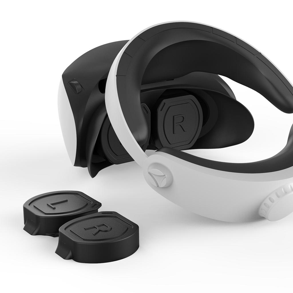 Силиконовая крышка для линз очков для шлема, пылезащитная защита, крышка для линз для PS VR2 VR, защитный аксессуар для крышки линз