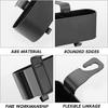 BELOMI Car Headrest Backseat Organizer With Cup Holder, Seat Back Hanging Storage Box With Hooks, Multi-Functional Drink Pocket Food Snack Phone Tray