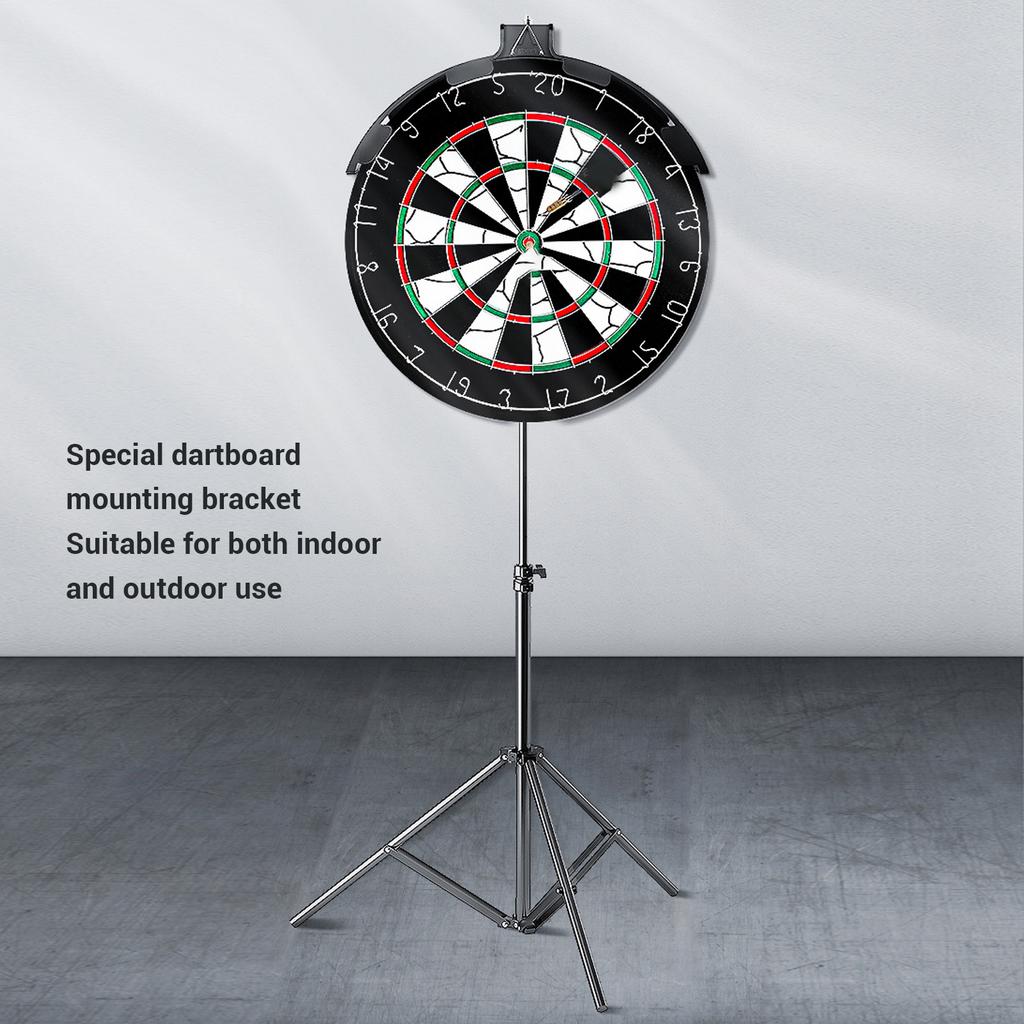 Board Stand Freestanding Tripod Dartboard Standing Holder Easy To Assemble Stable Foldable Steel Heavy Duty for Outdoor