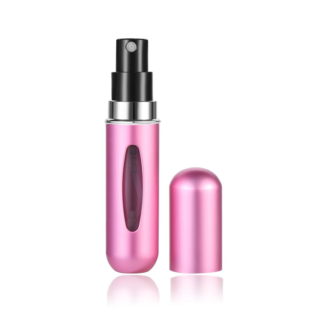 5/10ml Perfume Spray Bottle Mini Portable Refillable Aluminum Atomizer Bottle Container Perfume Refill Travel Cosmetic Tool