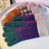 Knitting Knitted Mittens Thicken All Finger Gloves Fashion Warm Gloves  for Autumn Winter