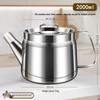 Кухонный масляный горшок из нержавеющей стали 304 с фильтром