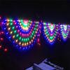 EU Plug 3.2*0.6M Peacock String Lights Outdoor Mesh Net Led Fairy Lights Christma Wedding New Year Decor Garland Lamp