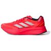 Adizero Boston 10 Удобные Мягкие Колонны из Стекловолокна Поддержка Тренировочные Беговые Марафонские Кроссовки Унисекс Беговые Кроссовки Красные KH7256