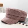 Breathable Sailor Hats Adjustable Flat Top Captain Cap Fashion Women Beret Caps  Spring Autumn