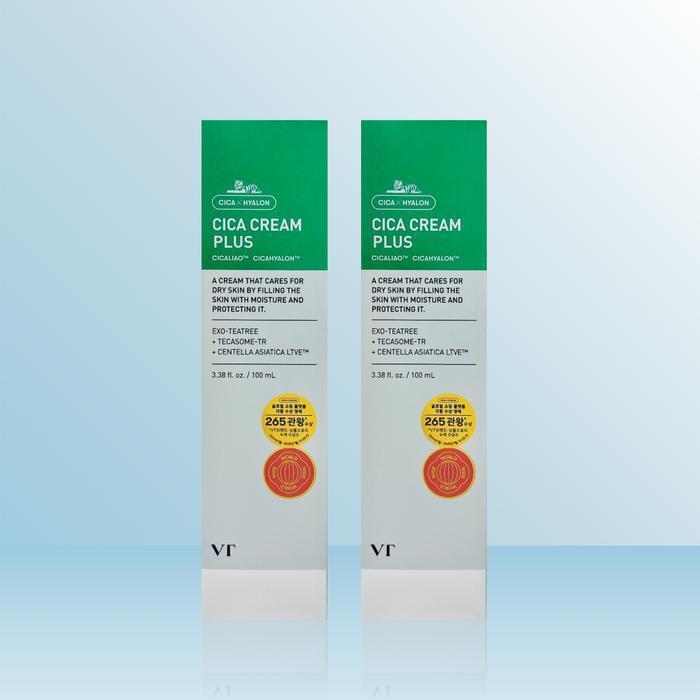 VTCOSMETICS VT Cica Cream Plus 100ml x 2 / iuy (43378404)