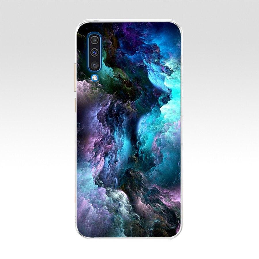 Чехол для Samsung Galaxy A50 A 50, цветной защитный чехол с принтом кота, мягкие силиконовые чехлы из ТПУ для Galaxy A50, Fundas Coque Capa