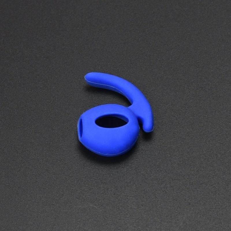 4 шт., мягкие ультратонкие насадки для наушников, противоскользящие силиконовые вкладыши для наушников, колпачки для ушей, 5 цветов