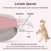 Nail Clippers with LED Light, Pet Nail Clippers And Trimmers, Anti Cutting Bloodline, for Small Medium Dogs Cats Rabbits