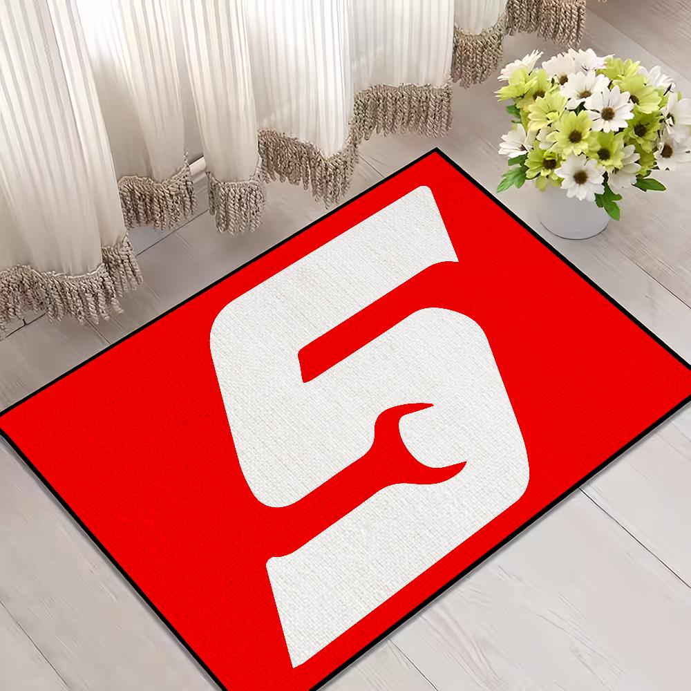 Brand S-snap on tools logo small carpet For House Bedroom Decoration Kitchen Bath Super Absorbent Rug Carpet Foot Non-slip