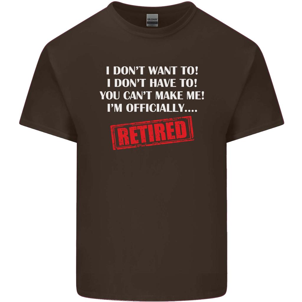 Im Officially Retired RetireUnisext Funny Unisexs Light Cotton TShirt