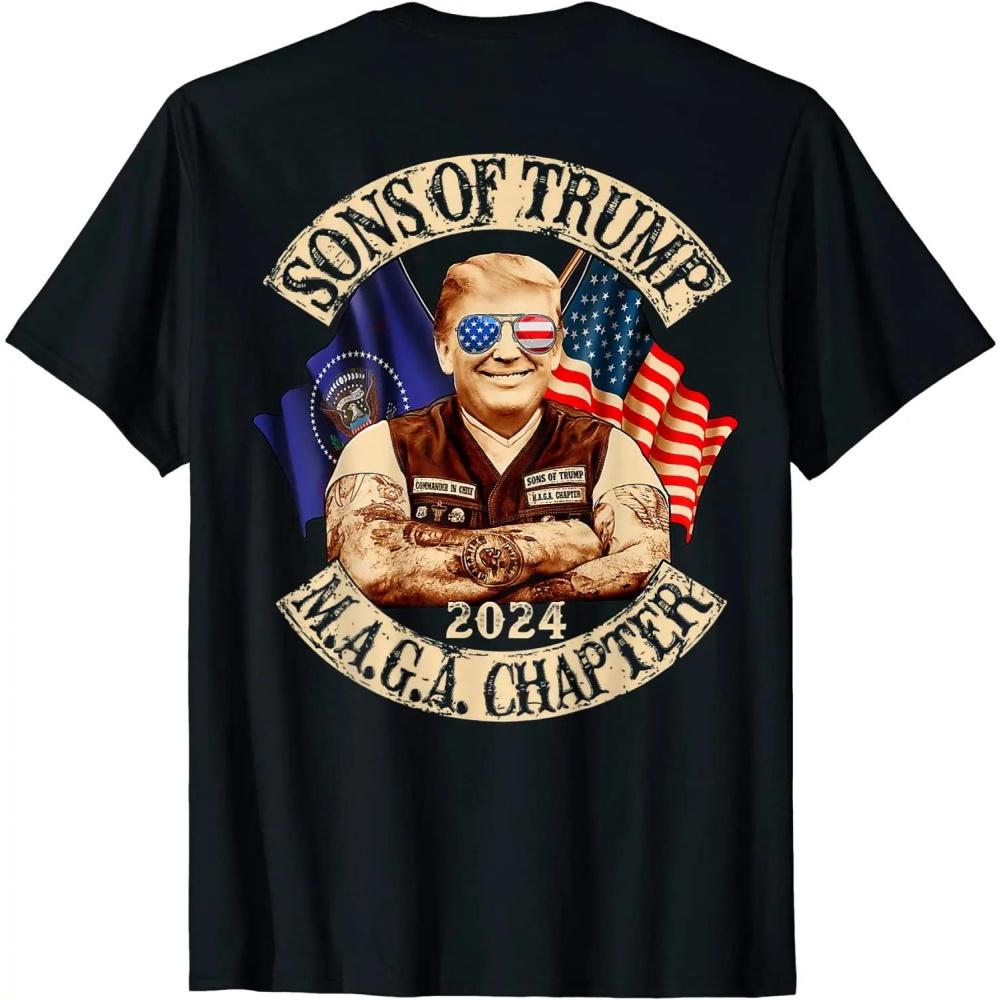 Футболка Sons of Trump Maga Chapter 2024