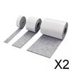 2x Самоклеящиеся полоски Толстые самоклеящиеся ленты Полоски для доски объявлений, Полиэстеровая полоска Мебель и DIY