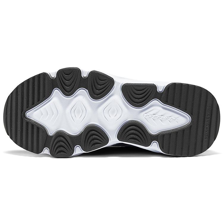 Skechers Детские универсальные удобные нескользящие прочные ботинки средней высоты для улицы Детская обувь Черный 405291L-BKRD