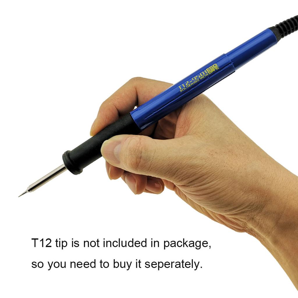 T12 Welding Handle High Temperature Resistant for KSGER T12 STM32 Soldering Station Handle DIY Repair Part Hand Grip
