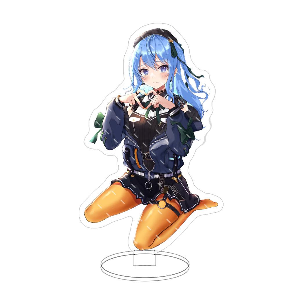 15 см Hololive Vtuber аниме фигурки косплей акриловые подставки модель изысканные грили декор стола милый стоящий знак фанаты подарок горячий