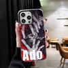 Ado Cartoon K-Kyogen X Uta Shockproof Phone Case for iPhone 17 Air 16 16E 15 Pro Max 14 Plus 13 Mini 12 Back Cover Anti Fall Fun