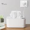 Подогреватель детских салфеток, портативный диспенсер для влажных салфеток с регулируемой температурой, питанием от USB, большой емкости, нагреватель