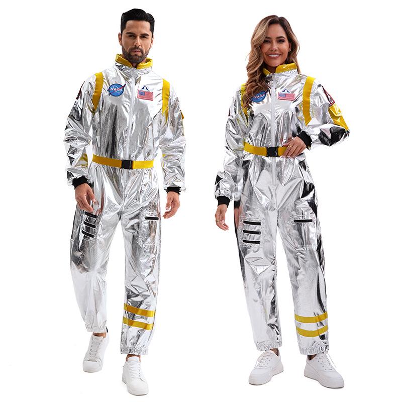 Halloween Astronaut Costume Astronaut Onesie Spacesuit Holiday Party Cosplay Costume
