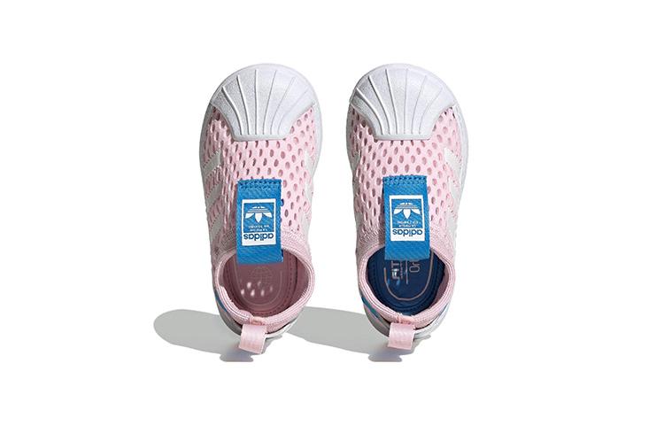 adidas Оригиналы SUPERSTAR 360 2.0 360 2 Низкие детские кроссовки Розовые для младенцев и малышей FZ5607