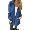 Womens  Jackets Fall Casual Windbreaker Coats Jacket Outerwear With Pockets Long Sleeve Coat Casual Jacket