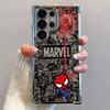 Мультяшный Человек-паук Marvel Мягкий чехол для телефона Samsung Galaxy S21 S22 FE S25 S23 Ultra S24 S20 Plus