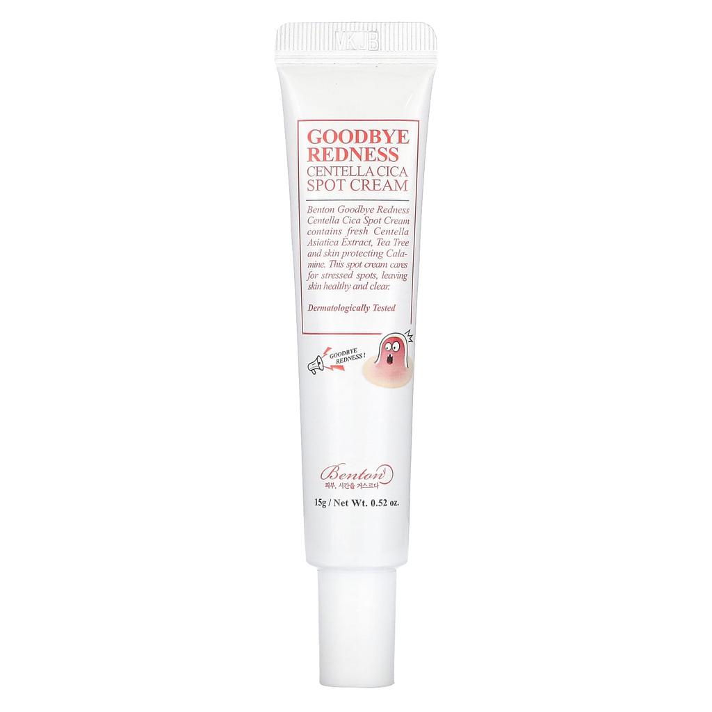Benton Goodbye Redness Centella Cica Spot Cream, 15g (0.52oz)