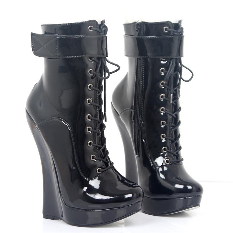 Женские сексуальные ботинки на высокой подошве