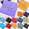 Cool Cotton Lady Men Square Bandana Hip Hop Head Wrap Scarf Wristband