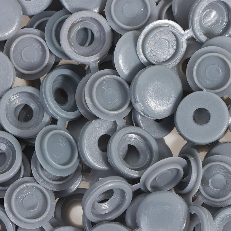 100 шт. колпачков для винтов, практичных самонарезающих винтов, гаек, болтов, защитных чехлов