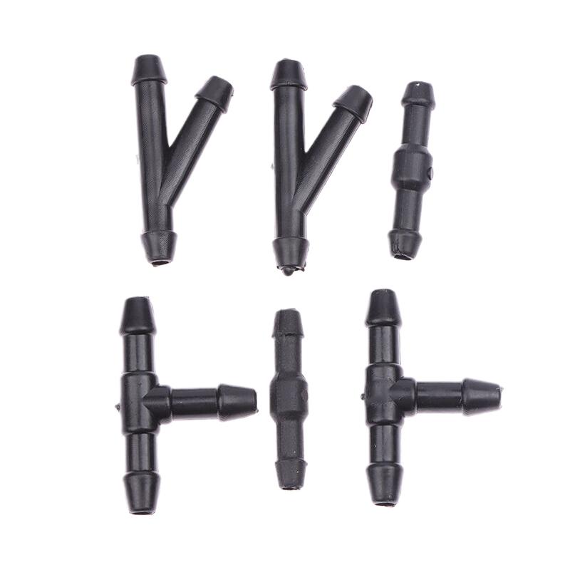 1 комплект автомобильных форсунок омывателя лобового стекла с двумя отверстиями, распылительная струя для стеклоочистителя, форсунка для омывателя лобового стекла автомобиля