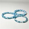 6/8/10/12mm Natural Blue Chalcedony Jasper Jade Bracelets Classic Men Women Buddha Bracelets Minimalist Yoga Meditation Jewelry