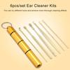 Multifunctional Ear Cleaner Earpick Earwax Removal Ear Care Tool Spiral Ear Pick Set Ear Spoon