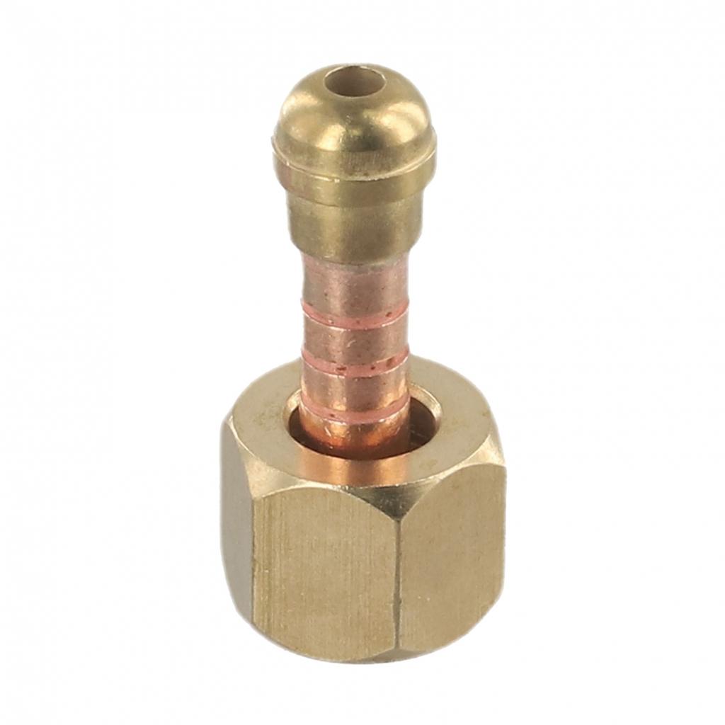 Латунный материал Соединитель питания/газа Соединитель M16*1.5MM Гайка