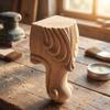 Solid Wood Wooden Furniture Feet Brown European Carved Legs Sofa Replacement Legs  Table