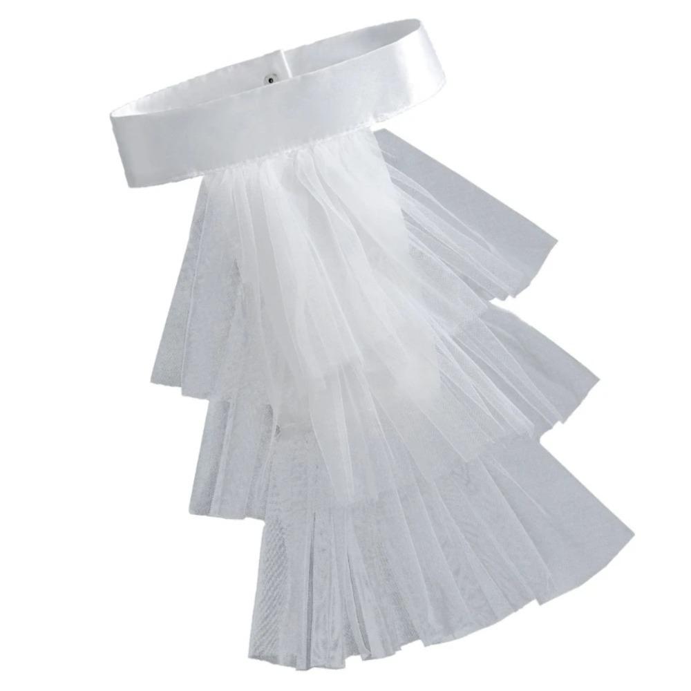 Vintage Elizabethan Neck Ruff Detachable Ruffled Collar Renaissance Collar Cosplay