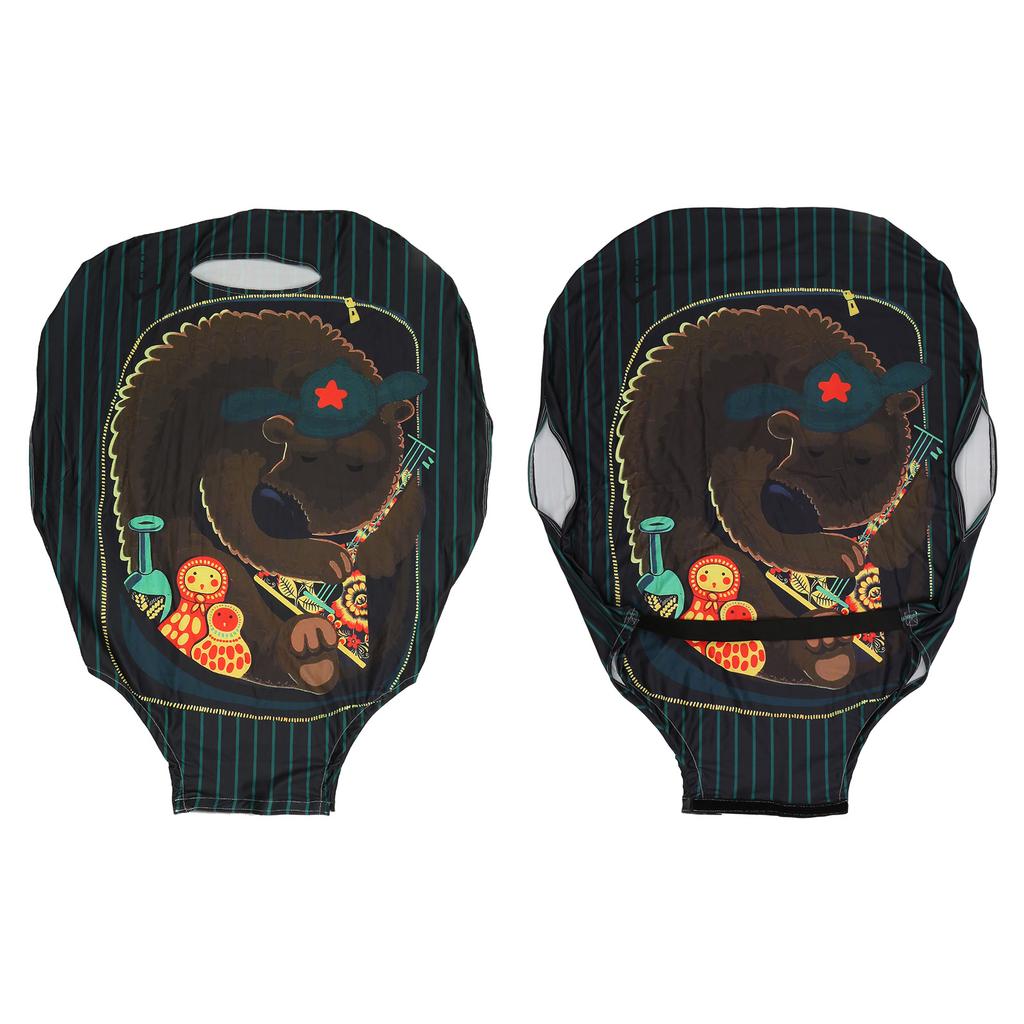 Защитный чехол для чемодана Эластичный чехол для багажа Прочный протектор для чемодана Подходит для багажа 18-28 дюймов Дорожные аксессуары