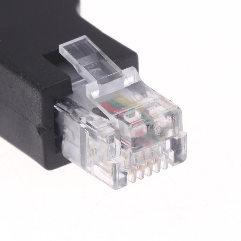 1/2 шт. 6P4C Штекер на 4-контактный винтовой клеммный преобразователь RJ11 Ethernet-разъем для телефонного приемника Удлинительный кабель-адаптер